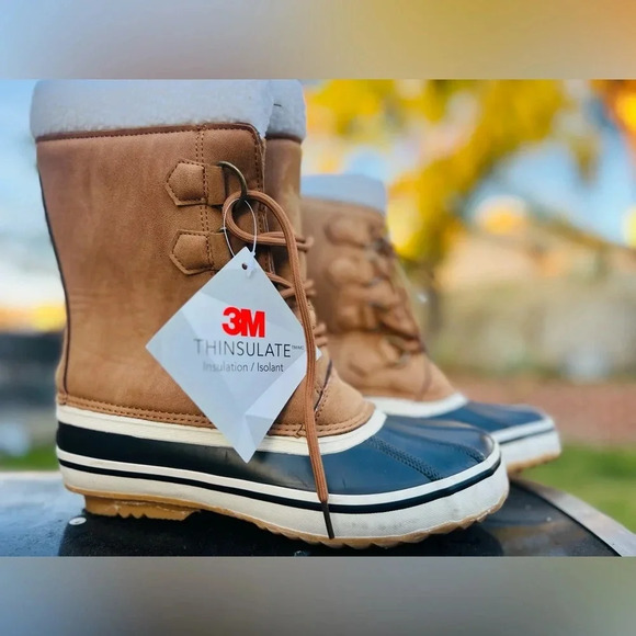 Portland Boot Company Women's Emmett 9" Fleece Cuff Duck Boot size 9 - Picture 1 of 12